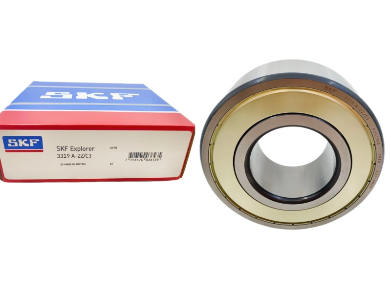 Double row angular contact ball bearing SKF 3319A-2Z/C3