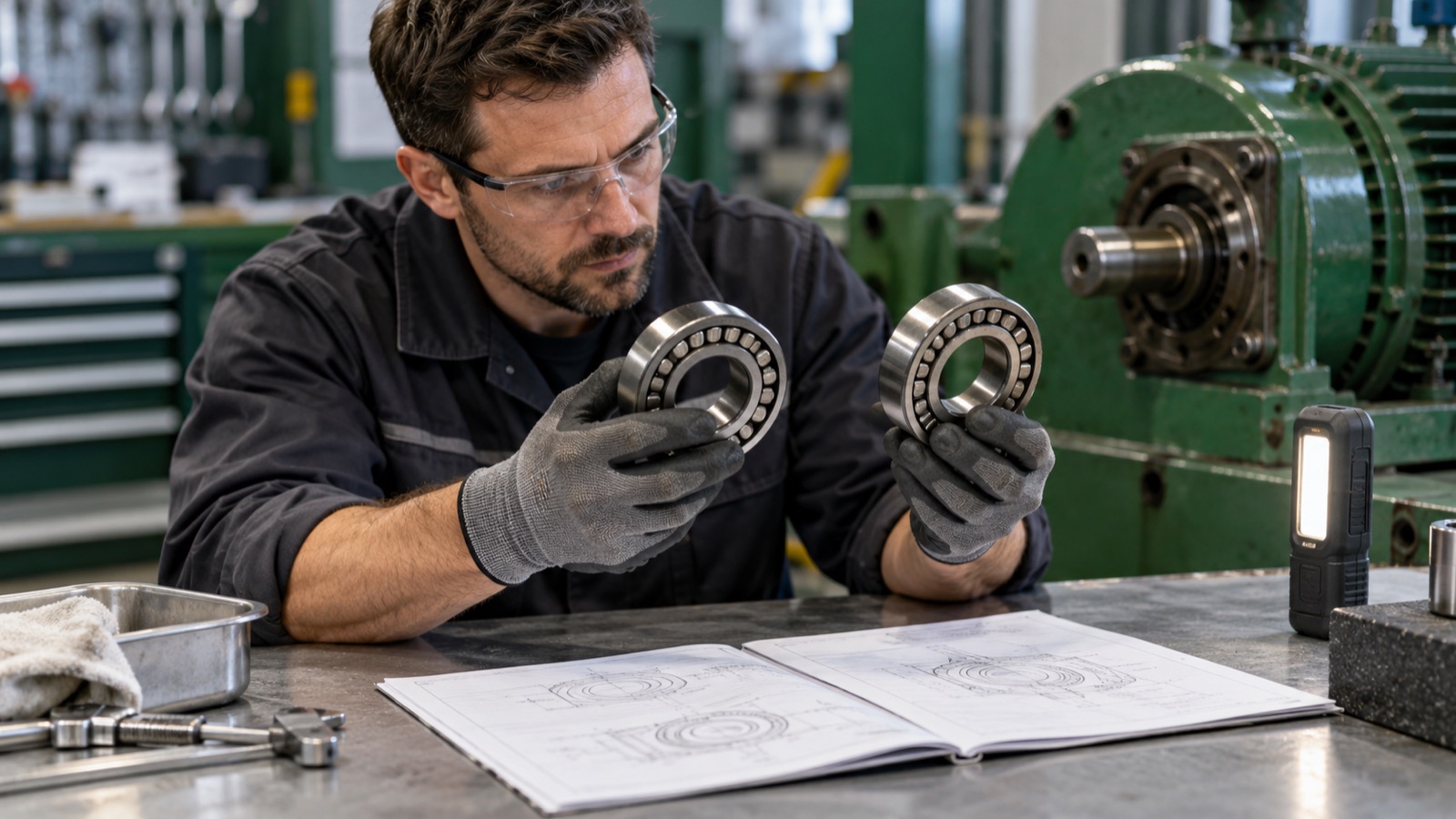 Bearing comparison before replacement and quotation Bearing comparison before replacement and quotation
