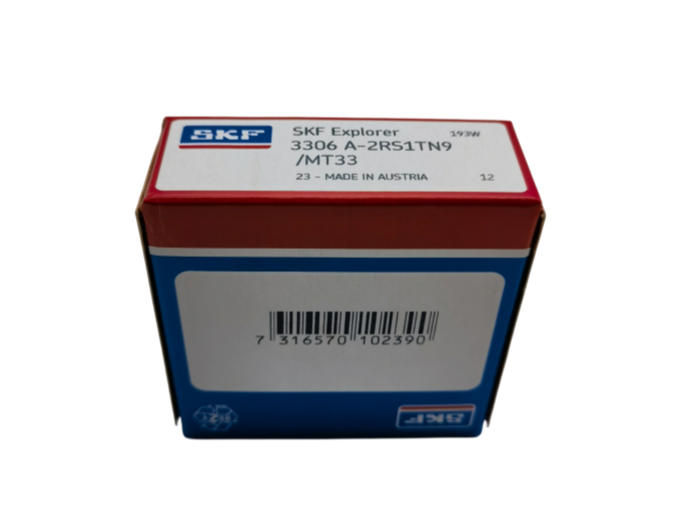 3306A-2RS1TN9/MT33 SKFl Angular Contact Ball Bearing
